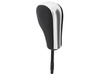 BMW 3 E90 E91 E92 E93 05-12 AUTOMATIC Gear shift knob black + SILVER - SHORT SELECTOR