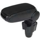 Dacia Sandero II FL 2016- podłokietnik KPL CZARNA TKANINA + zestaw montażowy