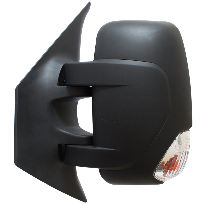 Renault Master III 2010- wing mirror electric Black Left