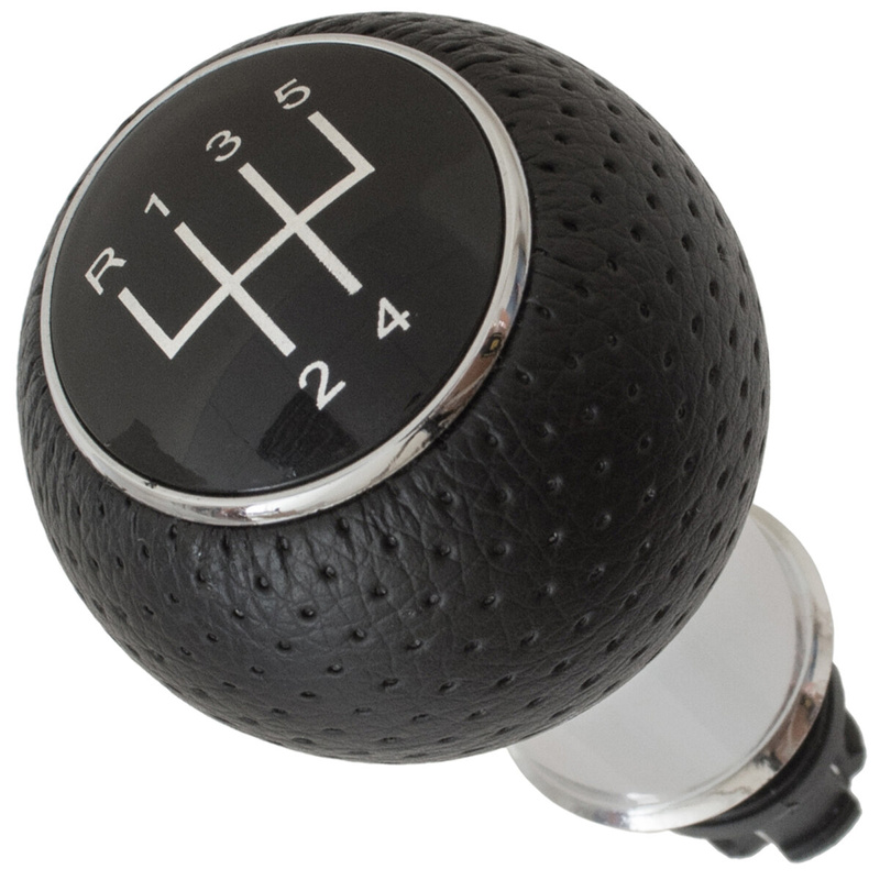 Audi A4 B6 00-04 Gear shift knob BLACK + CHROM 5 Gear