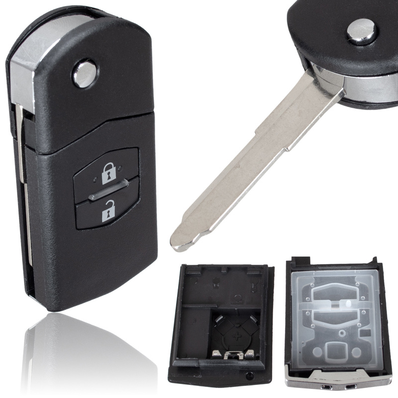 Mazda 2 3 5 6 CX-5 CX-7 MX-5 RX-8 obudowa pilota 2 PRZYCISKI