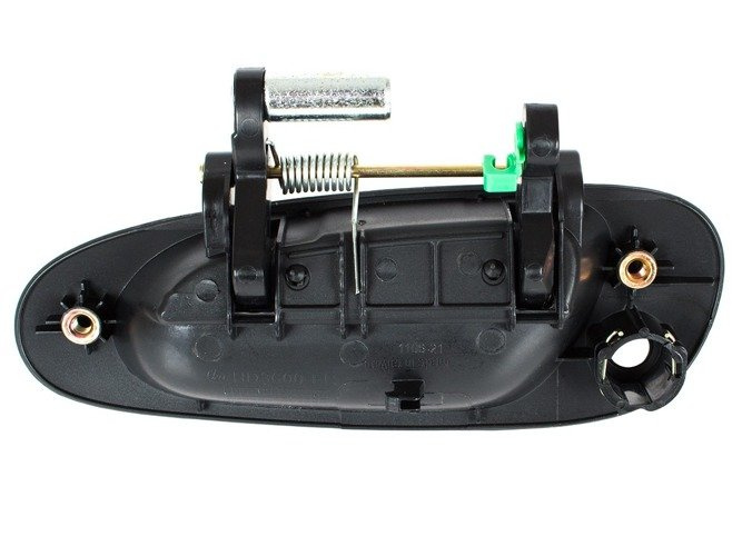 Honda Civic VII H/B 01-06 klamka zewnętrzna Z OTWOREM CZARNY POŁYSK przednia prawa