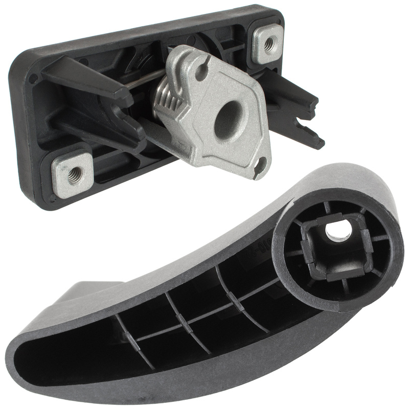 Citroen Jumper II 2006- zamek ŚRODKOWY drzwi tylnych lewych + klamka WEWNĘTRZNA tylnych drzwi 2 szt. KPL