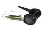 Seat Inca 95-03 door lock / insert with keys front door