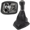 VW Golf IV 98-05 gałka zmiany biegów CZARNA 6 BIEGÓW + MIESZEK OTWÓR 23 MM