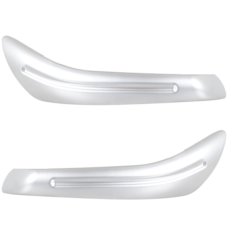 Ford S-MAX 06-14 nakładka uchwytu wewnętrznego SILVER drzwi przednich lewa + prawa 2 szt. KPL