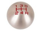 Honda FR-V Gear shift knob BRUSHED 5 speed