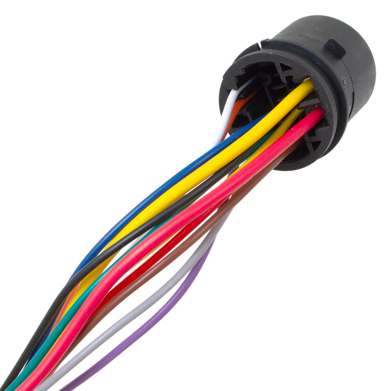 Opel Astra III H 04-14 wiązka przewodów z wtyczką do drzwi tylnych lewych = prawych