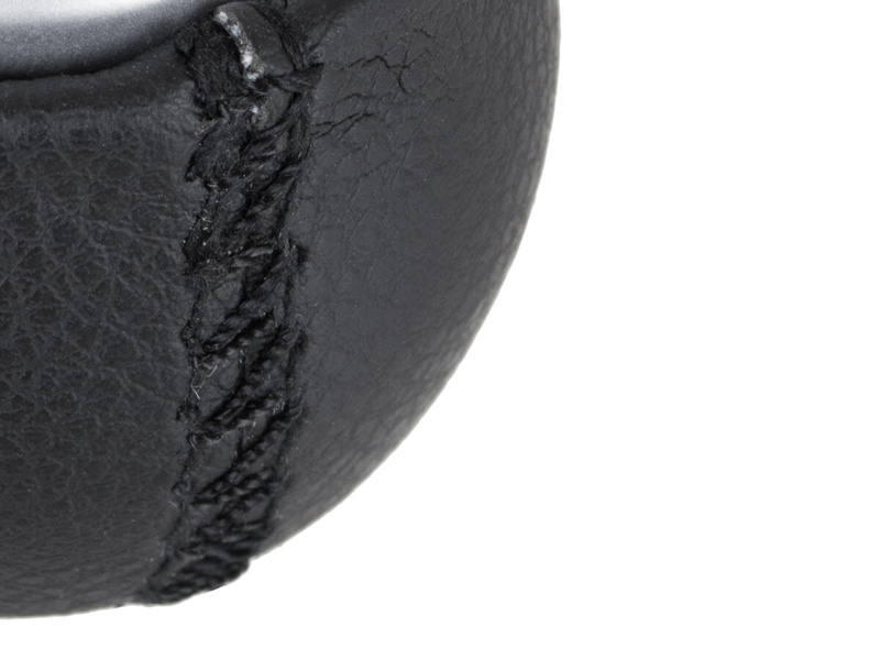 Alfa Romeo 147 00-10 Gear shift knob black + SILVER 6 speed