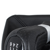 BMW 1 E81 07-11 Gear shift knob BLACK 6 Gears + Lever cover / gaiter
