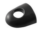 Nissan Primera P12 01-07 Exterior handle Plug BLACK (keyhole version)