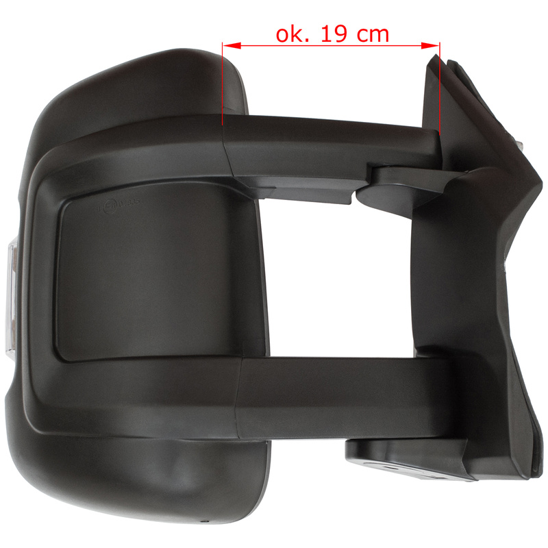 Peugeot Boxer 2006- wing mirror electric heated MEDIUM ARM Right