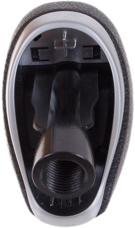 Hyundai IX25 16-21 Creta 14-19 I20 12-20 I30 17-22 I40 11-19 gałka zmiany biegów 6 BIEGOWA CZARNA SREBRNY SCHEMAT + mieszek