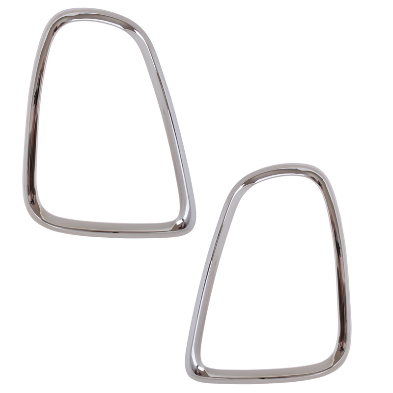 MINI R57 08-15 Osłona ramka lampy tylnej CHROM Lewa + Prawa 2 szt. KPL