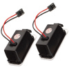 Ford C-MAX II Fiesta Mk7 Focus Mk2 FL Galaxy II Kuga Mondeo Mk4 S-MAX Licence plate light / lamp LED 2 pcs set