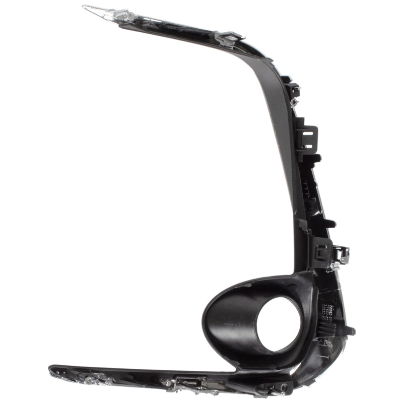 Toyota COROLLA 2019- CHROM + CZARNA ramka halogenu prawa