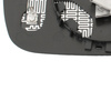 Skoda Fabia I 99-07 Mirror glass / mirror insert Heated Left