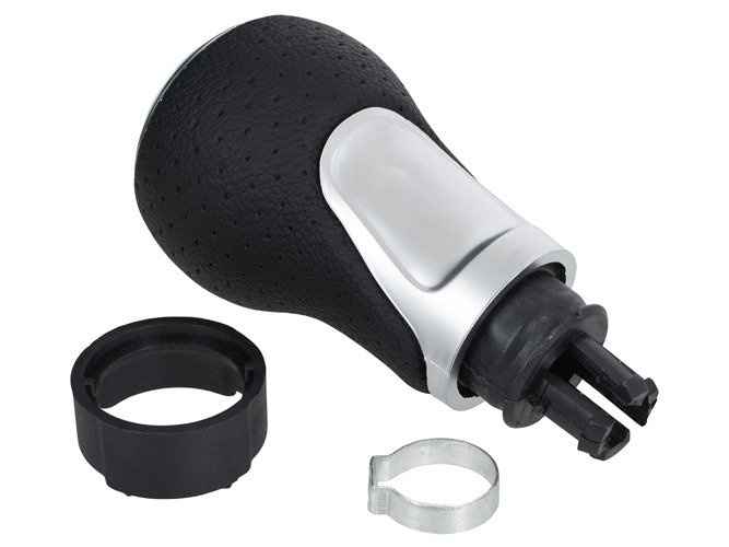 Audi A4 B7 04-07 Gear shift knob BLACK + CHROM 5 Gear