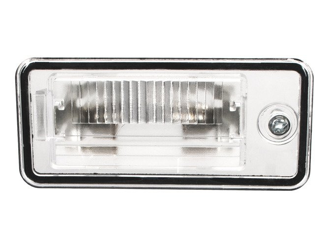Audi A3 A4 A6 A8 Q7 lampka podświetlenia tablicy rejestracyjnej lewa