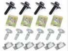 Citroen C5 III 2008- Under engine cover clips 20pcs set