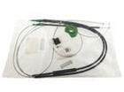 BMW 3 E46 00-04 COMPACT zestaw naprawczy podnośnika szyby elektrycznej przód prawy