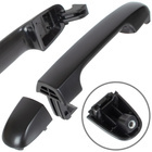 Hyundai i20 08-15 klamka zewnętrzna przednia CZARNA BEZ OTWORU prawa