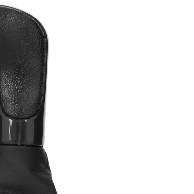 SKODA ROOMSTER 07- / 2007- Gear / gearbox knob BLACK 5+R + Lever Gaiter WITH FRAME