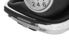 VW Golf IV 97-03 gałka zmiany biegów SILVER + mieszek z ramką CHROM 6 BIEGÓW OTWÓR 23MM
