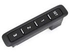 VW Sharan 10-16 Seat adjustment memory switch