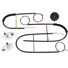 Renault Megane II 02-08 4/5 door Window lifter / winder Repair kit Left