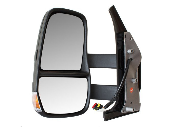 Iveco Daily 06-14 wing mirror electric (Long arm version) Left
