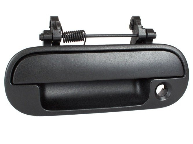 Honda Accord V 93-98 klamka zewnętrzna Z OTWOREM CZARNY MAT przednia lewa