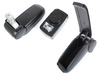 Ford Fiesta Mk7 2008- armrest set BLACK FABRIC + mounting kit