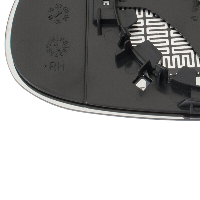 VW SHARAN 04-10 MIRROR GLASS HEATED Right