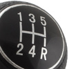 Citroen C3 Gear shift knob BLACK + SILVER SCHEME