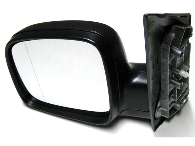 VW Caddy 04- Wing mirror (mechanical adjustment) Black Left