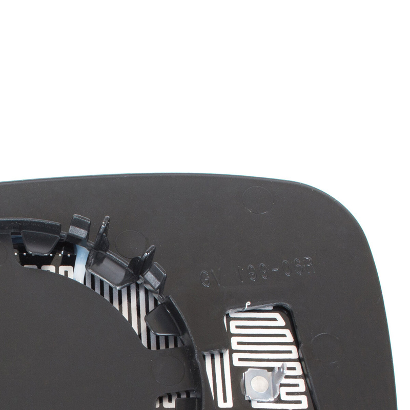 VW Sharan 95-98 Mirror glass / mirror insert Heated Right