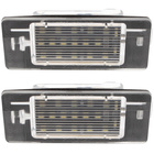 Vauxhall / Opel Vectra C station wagon 02-08 Licence plate light / lamp LED 2 pcs set