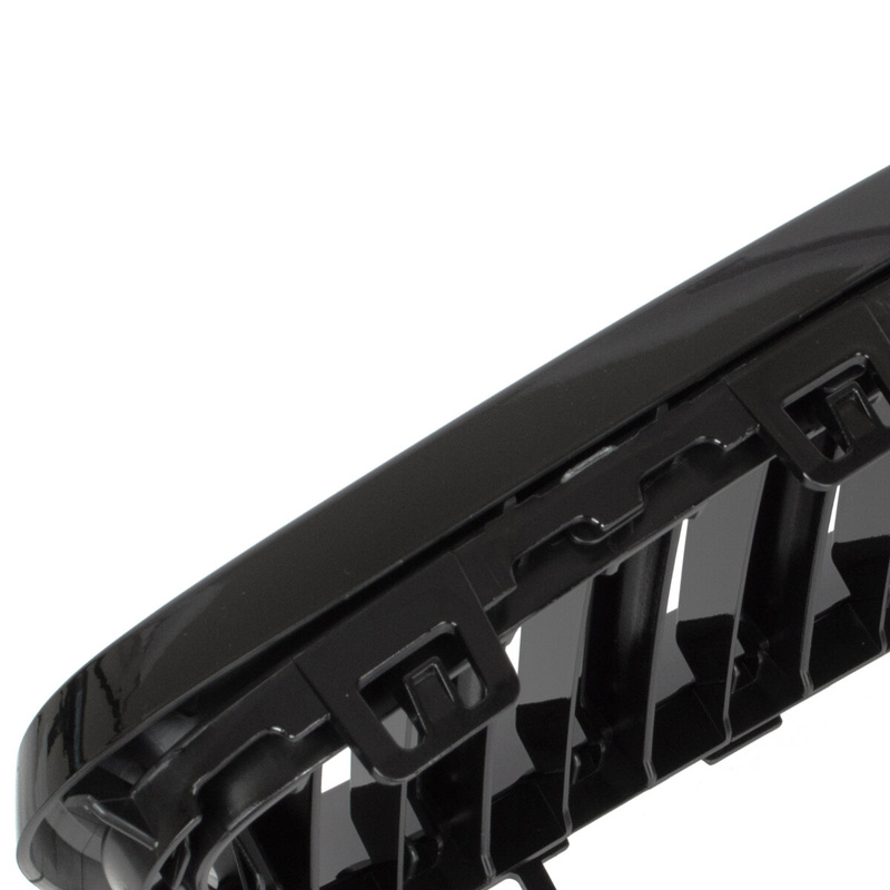 BMW 2 F22 2012- atrapy między reflektory (nerki) lewa + prawa kpl. BLACK GLOSSY DOUBLE BAR
