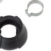 Audi A4 B7 04-07 Gear shift knob BLACK + CHROM 6 Gears