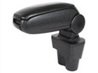 VW Caddy 2003- armrest set BLACK EKOLEATHER + mounting kit