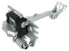 Renault Laguna III 2007- Door stop / check strap / door hinge rear