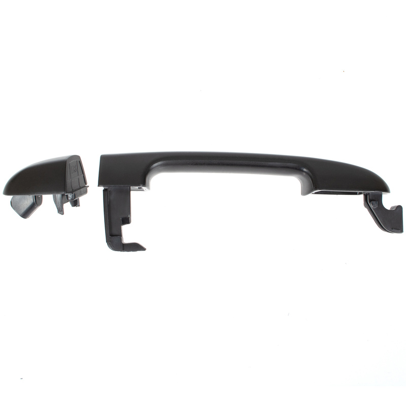 Hyundai i20 08-15 klamka zewnętrzna przednia CZARNA BEZ OTWORU prawa