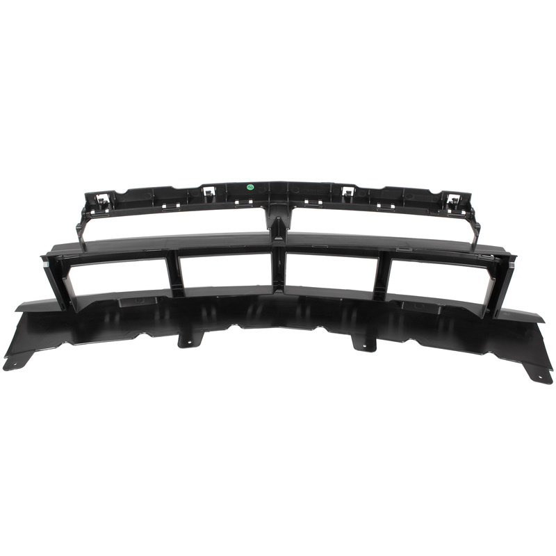 Mercedes C117 X117 CLA-Klasa 16-19 atrapa kratka w zderzak przedni środkowa CZARNA