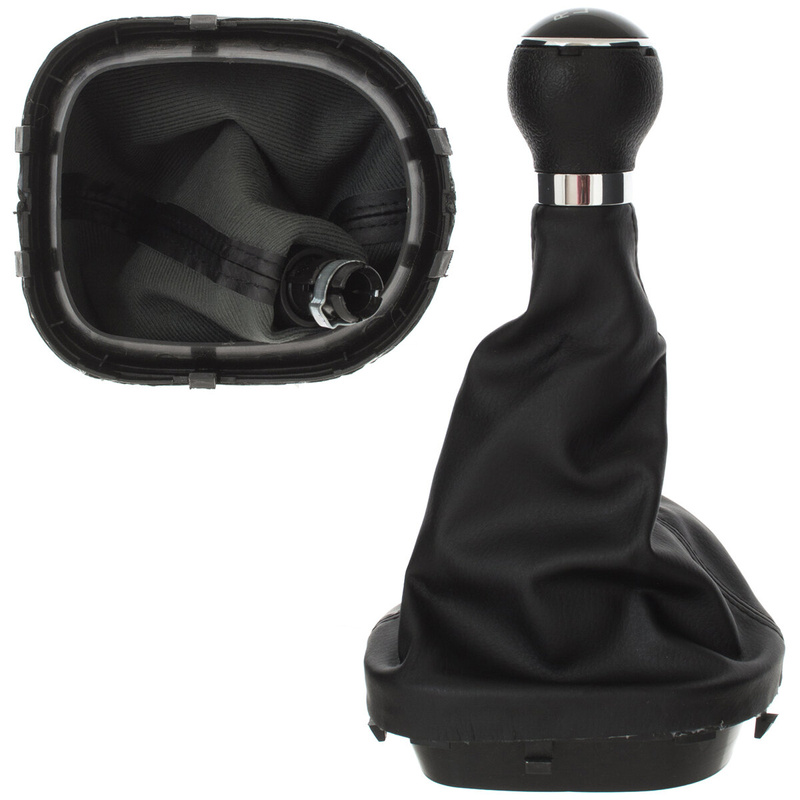 VW Touran 03-11 Gear shift knob + Lever Gaiter 6 Gears