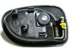Hyundai Atos 97-02 klamka wewnętrzna CZARNA przednia lewa