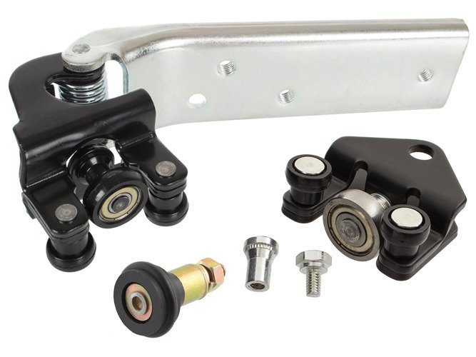 Renault Master 98-10 Sliding door roller guides Middle with Grip + Top + Bottom 3 pcs set