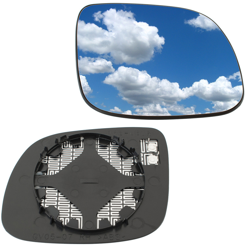 Skoda Fabia I 99-07 Mirror glass / mirror insert SMALL Heated Right