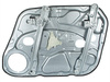 Hyundai i30 5D H/B 07-12 podnośnik szyby elektryczny przedni lewy Z PANELEM