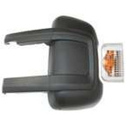 Peugeot Boxer 2006- obudowa lusterka zewnętrznego lewa + DŁUGIE RAMIĘ KPL + KIERUNKOWSKAZ POMARAŃCZOWY WKŁAD 2 szt KPL